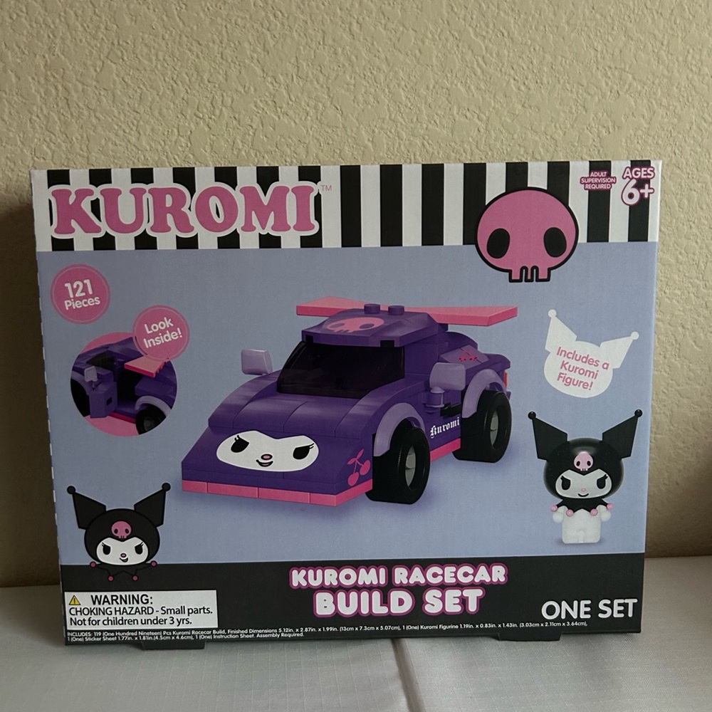 Kuromi Race Car Build Set